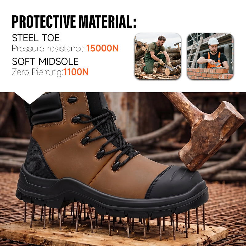 GUYISA 6071 Hiking Safety Shoes