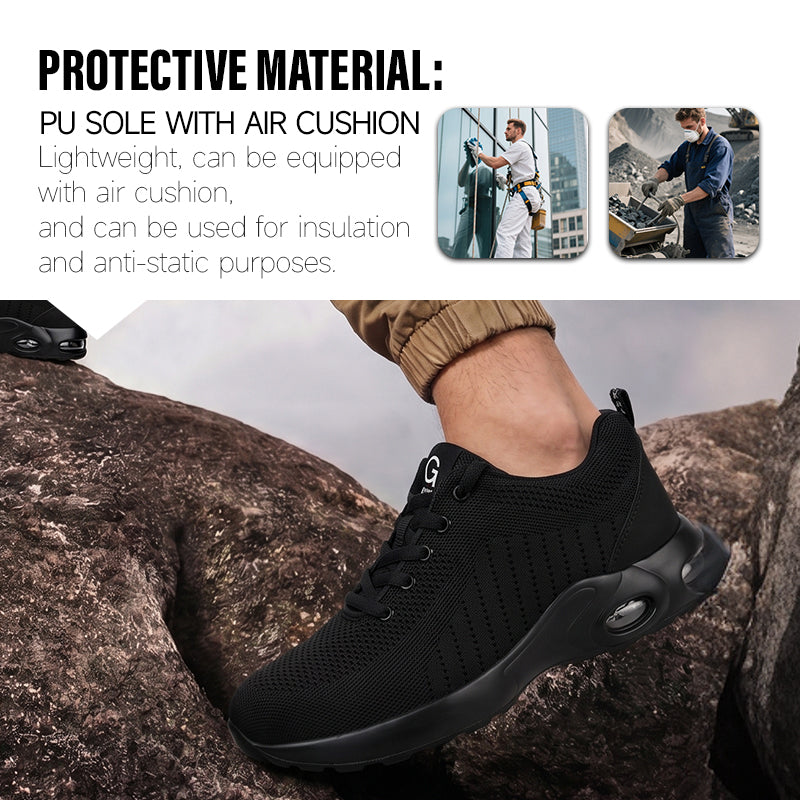 GUYISA Acceptable Custom Ce Certification Safety Shoes Lightweight Safety Shoes Steel Toe