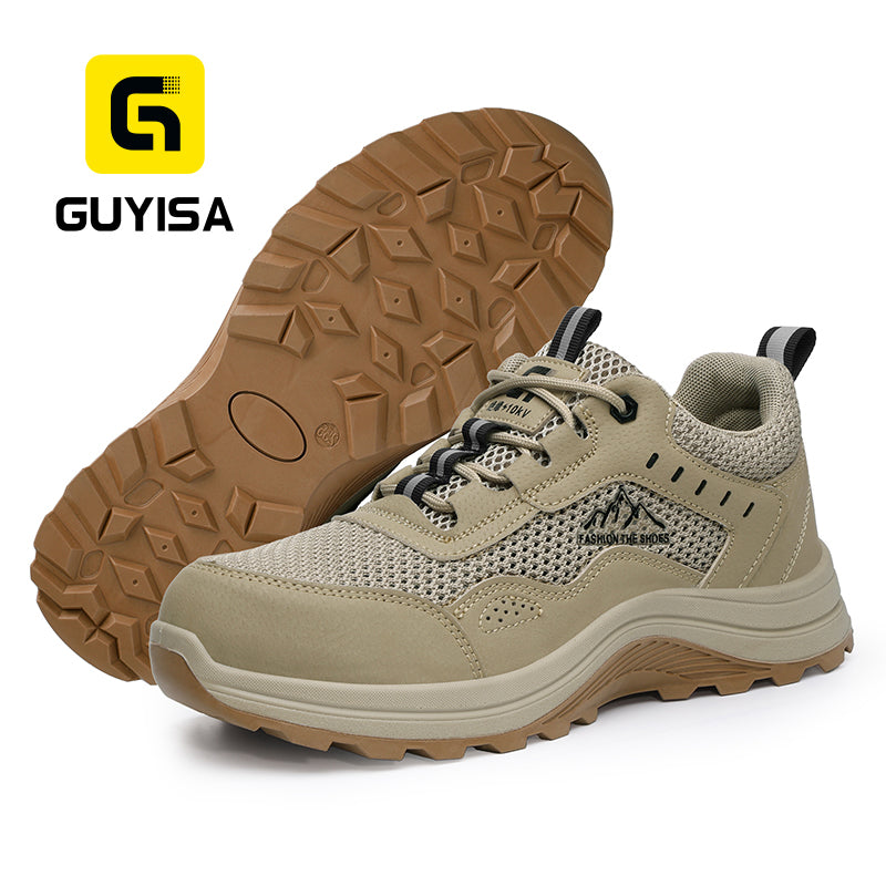 GUYISA 5039TSKV 10KV Insulated Safety Work Shoes | Anti-Smash & Anti-Puncture