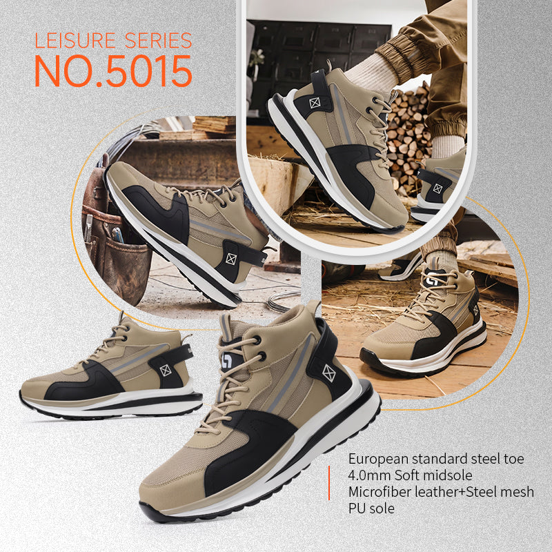 GUYISA New Arrival Mountaineering Breathable Safe Toe Sport Safety Shoes for Men Working Industrial Price Breathable Industrial Outdoor
