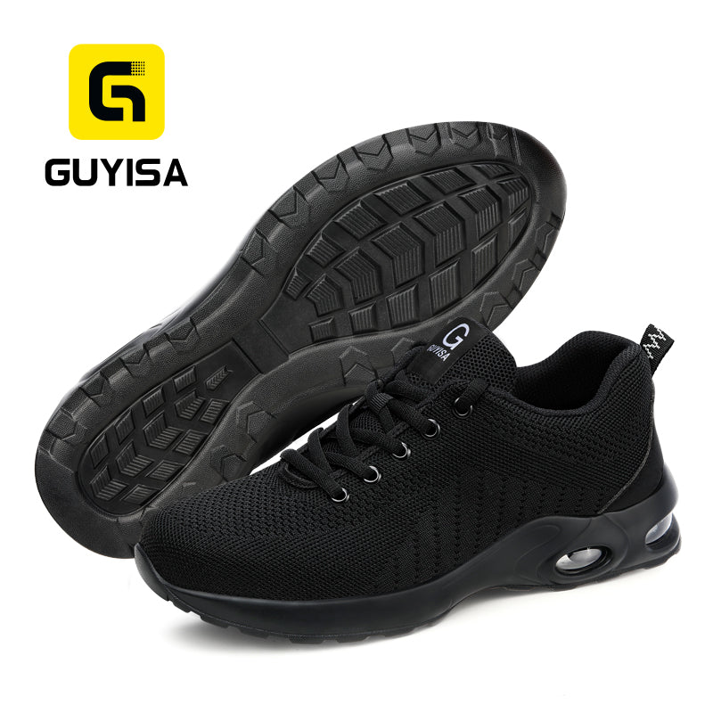 GUYISA Acceptable Custom Ce Certification Safety Shoes Lightweight Safety Shoes Steel Toe