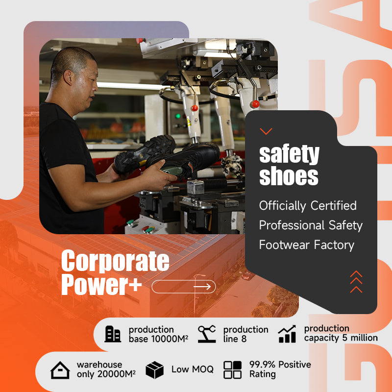 GUYISA 6099 Low‑cut New Dad‑style Safety Shoes for Men, Black Fly‑Woven Mesh Upper With KPU Patch, European‑Standard Steel Toe Anti‑Smash Anti‑Puncture Rubber‑Plastic Sole, High‑Elastic Sponge, Four‑Season Industrial Work Footwear